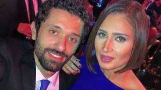 انفصال كريم محمود عبد العزيز عن زوجته آن الرفاعي