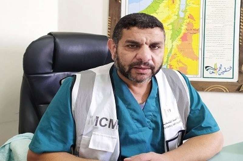 مروان الهمص، مدير المستشفيات الميدانية بوزارة الصحة الفلسطينية