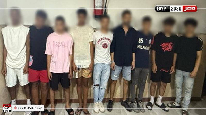 المتهمين فى مشاجرة قرية سياحية بمطروح