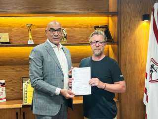 رسميًا.. الزمالك يعلن التعاقد مع الفرنسي فرانك موريس لتدريب فريق اليد