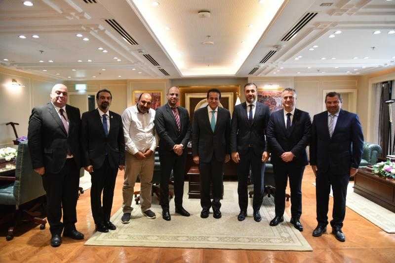 وزير الصحة يستقبل المدير التنفيذي لشركة “HP” لمنطقة الشرق الأوسط وأفريقيا
