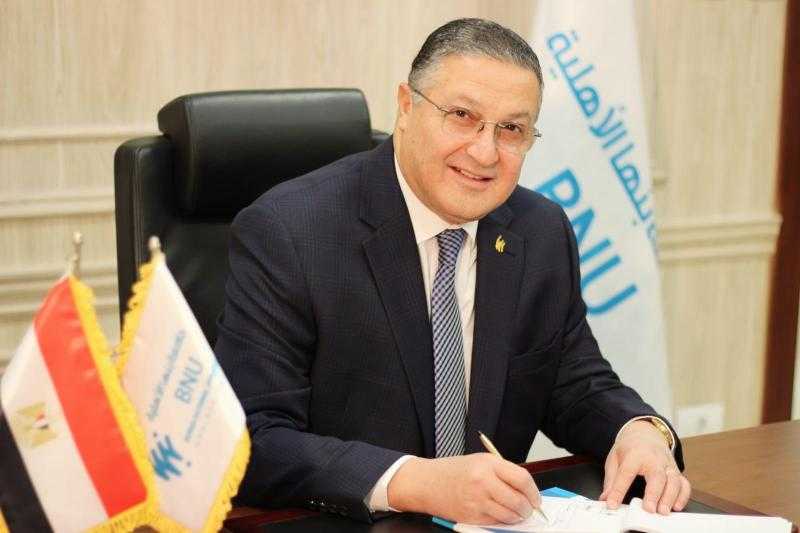 تجديد تعيين تامر سمير رئيسا لجامعة بنها الأهلية والمغربى نائبا للشئون الأكاديمية