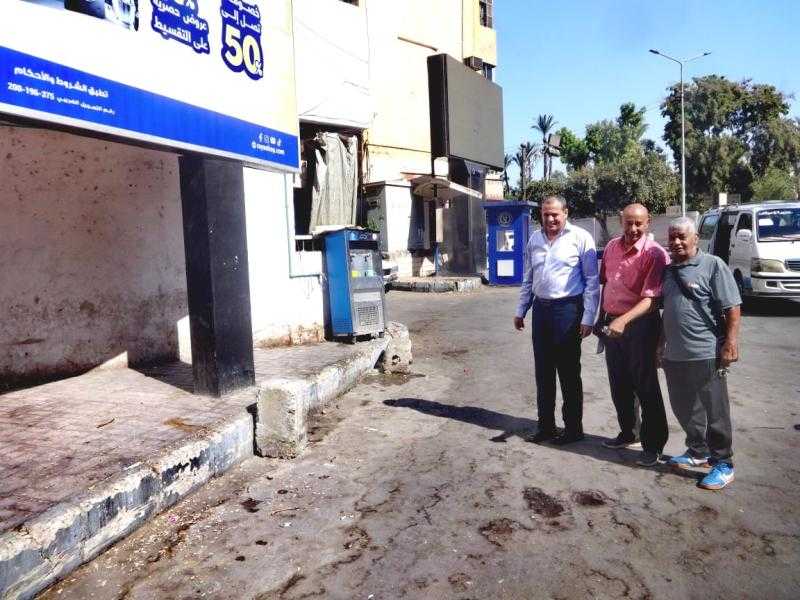 رئيس مدينة الأقصر يتابع أعمال رفع كفاءة سور مبنى التليفزيون