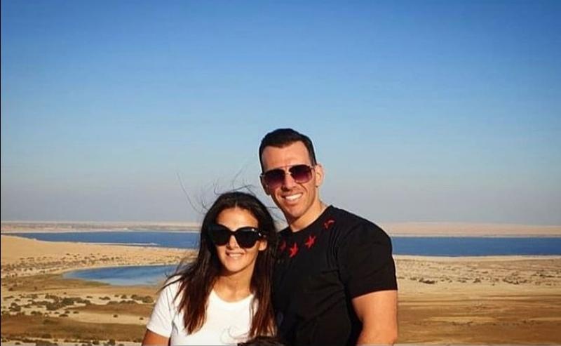 رامي رضوان وزوجته 