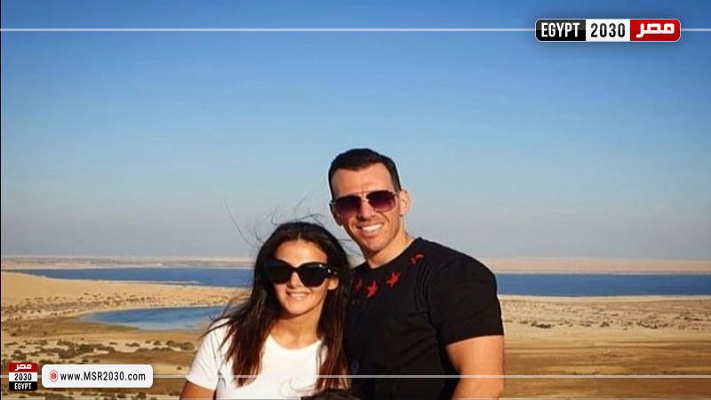 رامي رضوان وزوجته 