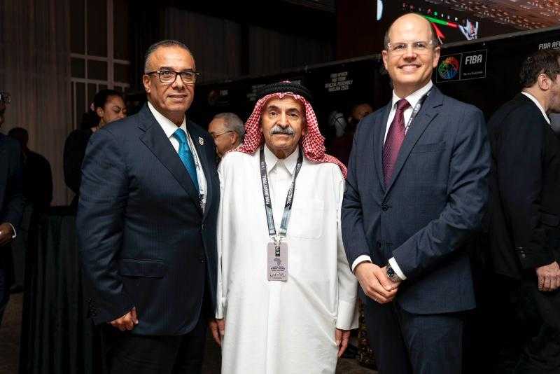 عمرو مصيلحي يجتمع برئيس الاتحاد الدولي لكرة السلة على هامش اجتماعات الاتحاد الأفريقي