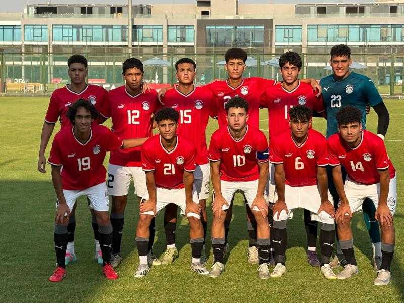 المنتخب الوطني تحت 17 عاما يفوز على النصر للتصدير بخماسية
