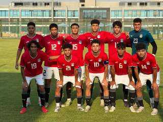 المنتخب الوطني تحت 17 عاما يفوز على النصر للتصدير بخماسية