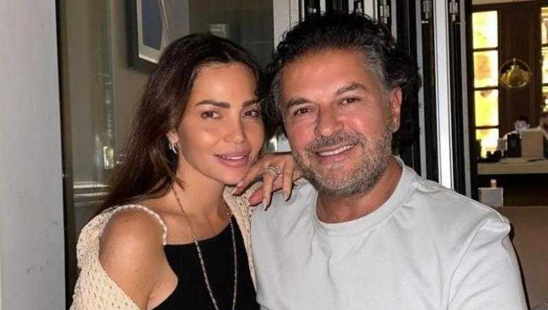 شاهد أول رد من زوجة راغب علامة على شائعة انفصالهم