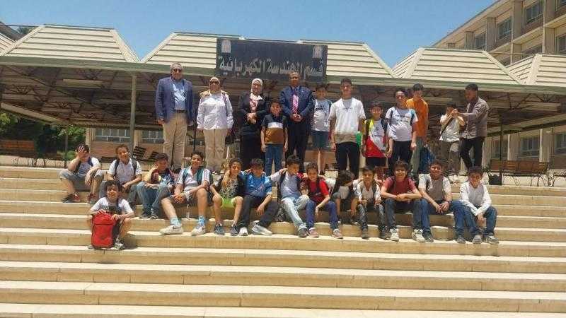 نشاط علمي مميز بكلية الهندسة في جامعة أسيوط ضمن فعاليات برنامج ”جامعة الطفل”