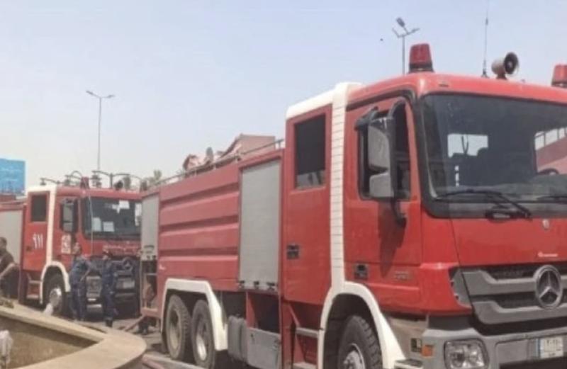 حريق يلتهم 3 مولدات كهربائية وعجلتين ومنزلا في بغداد