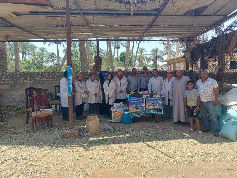جامعة قناة السويس تطلق قافلة طبية شاملة لخدمة أهالي قرية العمدة بمحافظة السويس
