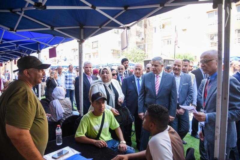 محافظ الإسكندرية يفتتح فعاليات الملتقى التوظيفي السادس لخريجي التعليم الفني