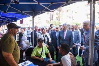 محافظ الإسكندرية يفتتح فعاليات الملتقى التوظيفي السادس لخريجي التعليم الفني