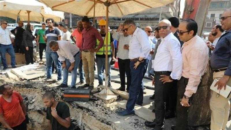 محافط الجيزة: محطة جزيرة الذهب ما زالت تعمل بنصف طاقتها بسبب استمرار عمليات الإصلاح