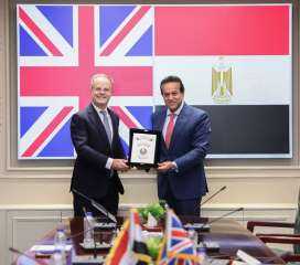 وزير الصحة يبحث مع سفير المملكة المتحدة لدى مصر سبل تعزيز التعاون والاستثمار في القطاع الصحي