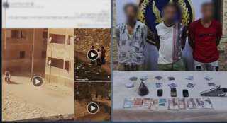 ضبط 3 متهمين بترويج المواد المخدرة في السلام بعد تداول فيديو على السوشيال ميديا