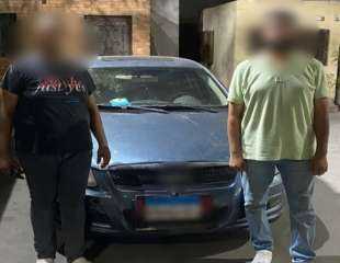 ضبط شخصين بعد تداول فيديو لادعاء نفوذ وتسبب في مشادة مرورية بحدائق أكتوبر