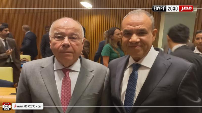 وزير الخارجية يجرى مباحثات مع نظيره البرازيلى