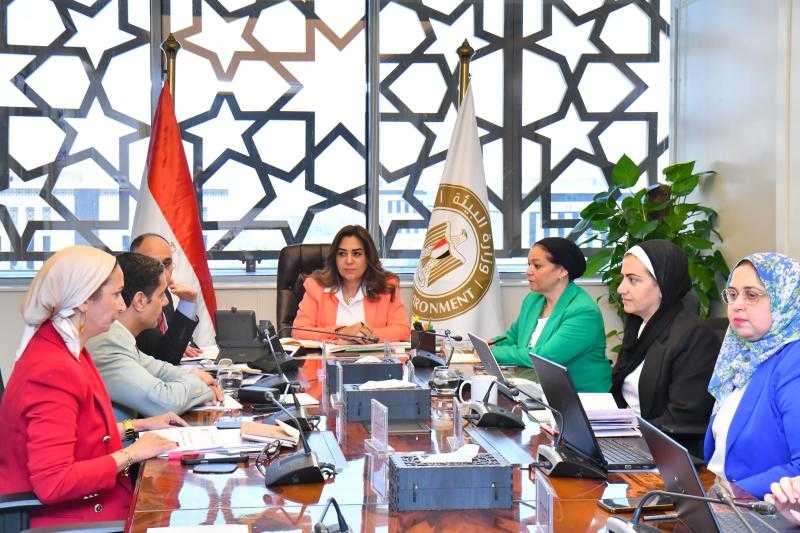وزيرة التنمية المحلية تبحث الموقف الحالي للتعاون مع شركاء التنمية والمشروعات البيئية الحالية