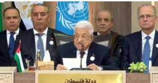 الرئيس الفلسطينى يثمن نداء الرئيس السيسى للرئيس الأمريكى من أجل وقف الحرب فى غزة