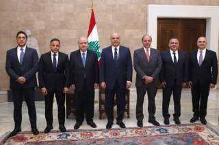 نواب حاكم مصرف لبنان يؤدون اليمين أمام رئيس الجمهورية