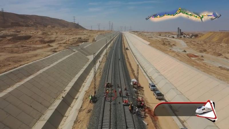 تقدّم ملحوظ في تنفيذ الخط الأول من شبكة القطار الكهربائي السريع