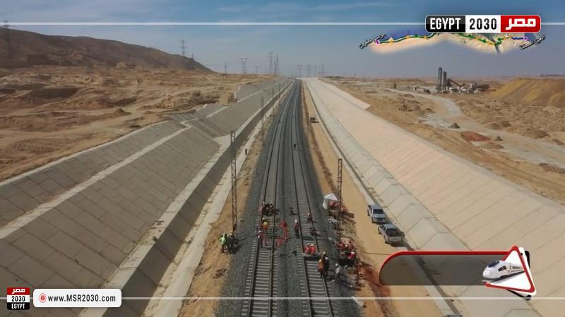 تقدم ملحوظ في تنفيذ الخط الأول من شبكة القطار الكهربائي السريع