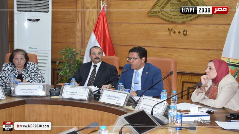 رئيس جامعة بنها
