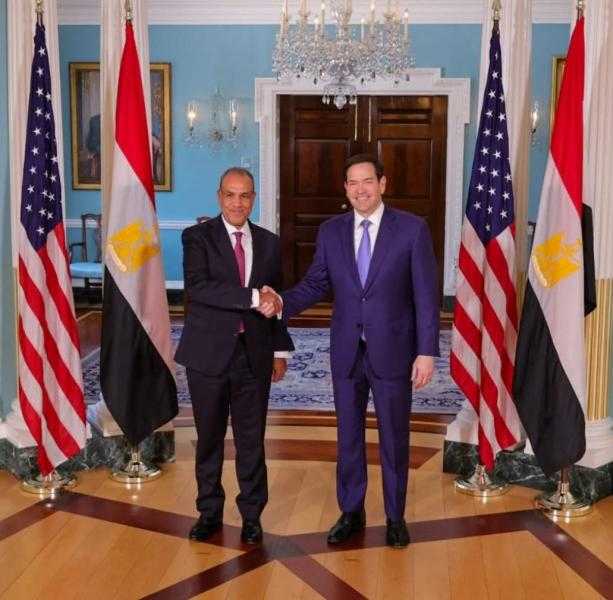 الأمن المائي لمصر وتطورات القضية الفلسطينية.. تفاصيل مباحثات عبد العاطي ونظيره الأمريكي