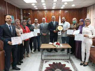 جميعه يكرم فريق الجودة  تقديراً لجهودهم في اعتماد المنشآت الصحية ضمن GAHAR