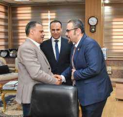 محافظ الشرقية يستقبل وكيل وزارة الصحة الجديد