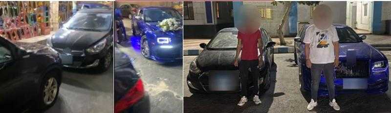 ضبط قائدي سيارتين سارا عكس الاتجاه في الإسكندرية
