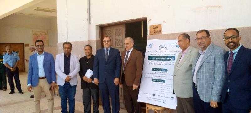 جامعة أسوان تشهد مناقشة رسالة ماجستير حول استخدام المورينجا في معالجة مياه الصرف الصحي