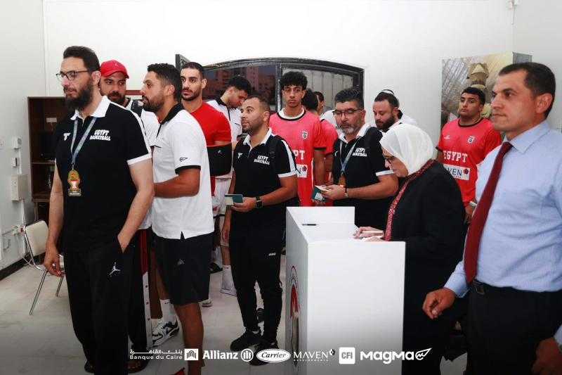 بعثة منتخب السلة الأولمبي في البحرين تشارك في انتخابات مجلس الشيوخ