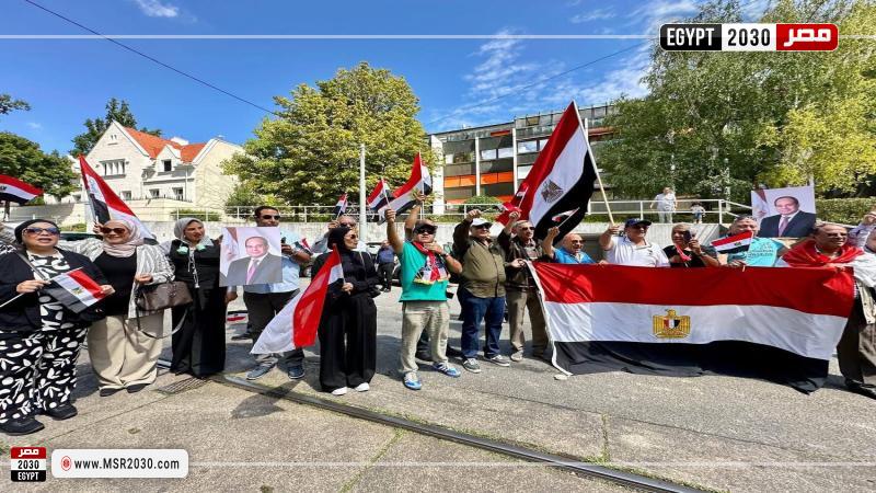 جانب من المظاهرات