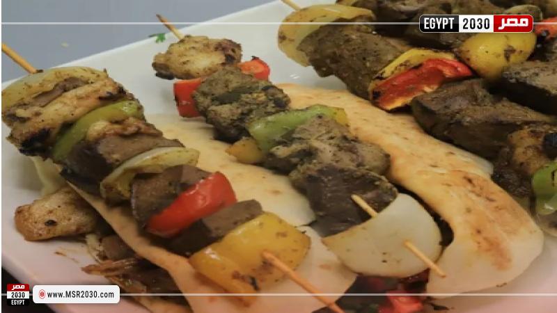 شيش طاووق الكبدة