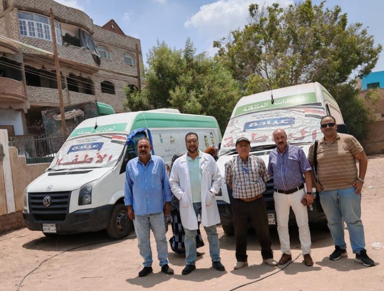 محافظ بنى سويف: فحص وتوفير العلاج لــ 1330 حالة في 7 تخصصات... وتقديم 3745 خدمة طبية بقافلة للصحة