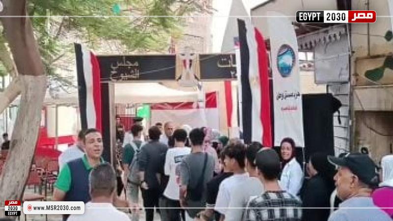 مشاركة الناخببين بانتخابات مجلس الشيوخ