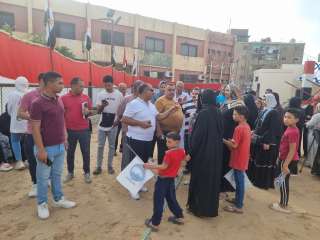 حشود أمام لجان حي السلام أول بالقاهرة للمشاركة في انتخابات مجلس الشيوخ