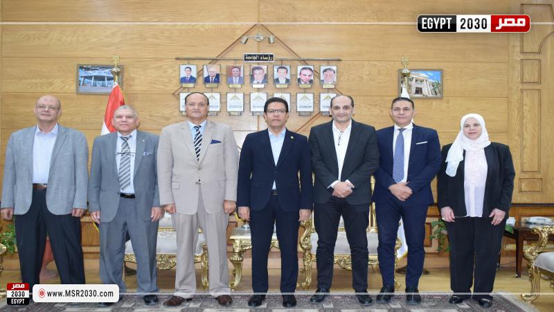 رئيس جامعة بنها 