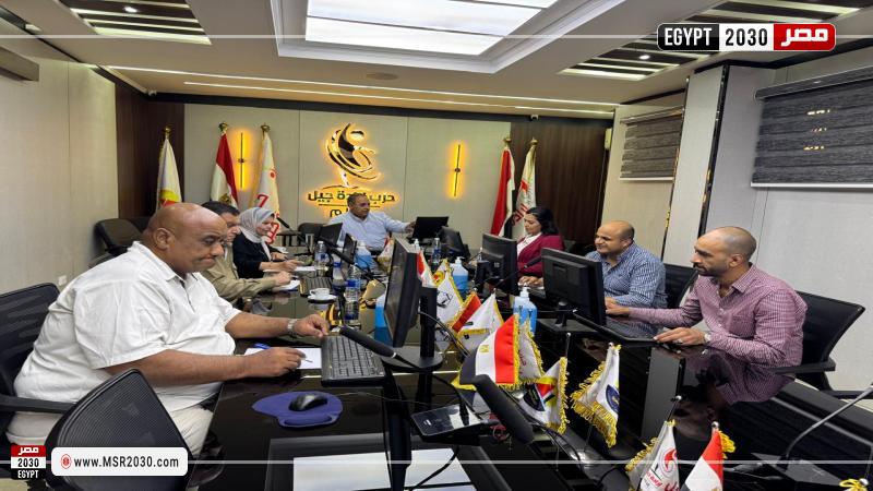 انعقاد دائم لغرفة العمليات بحزب إرادة جيل لمتابعة انتخابات مجلس الشيوخ