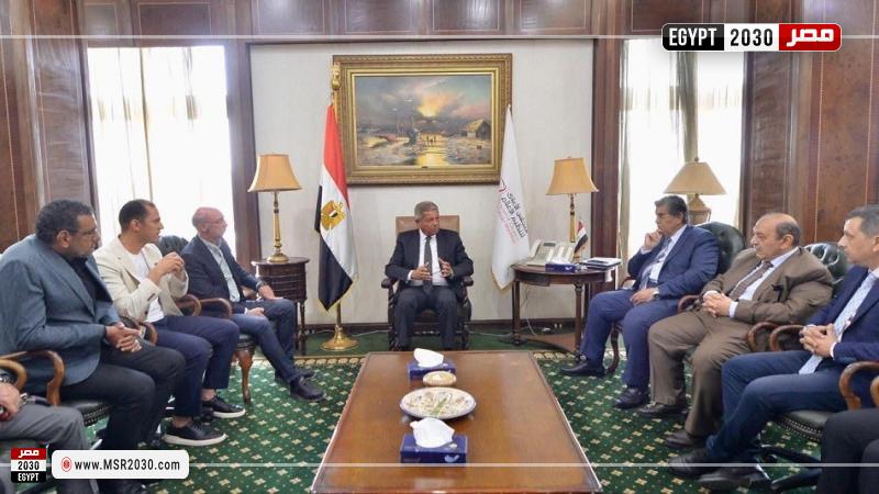 لجنة ضبط أداء الإعلام الرياضي بالأعلى للإعلام خلال الجلسة