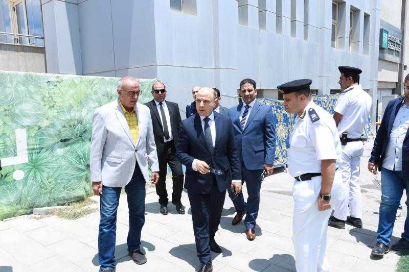 محافظ كفرالشيخ يتفقد مقر اللجنة العامة للانتخابات بنادي سيتي كلوب