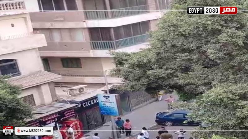 موقع الحادث المشاجرة