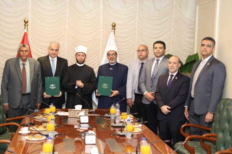 توقيع بروتوكول تعاون علمي بين جامعة أسوان وجامعة ”نور مبارك” بكازاخستان