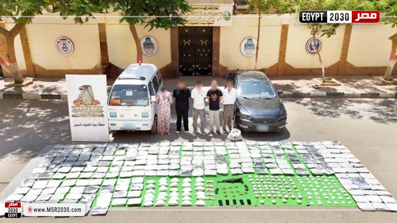 المتهمون والمضبوطات