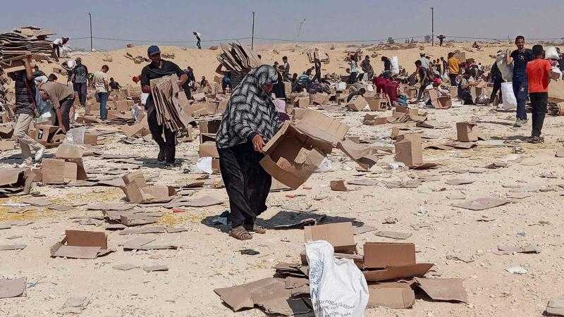 إعلام أمريكي يتهم حماس بالحصول على المساعدات والتحكم في توزيعها