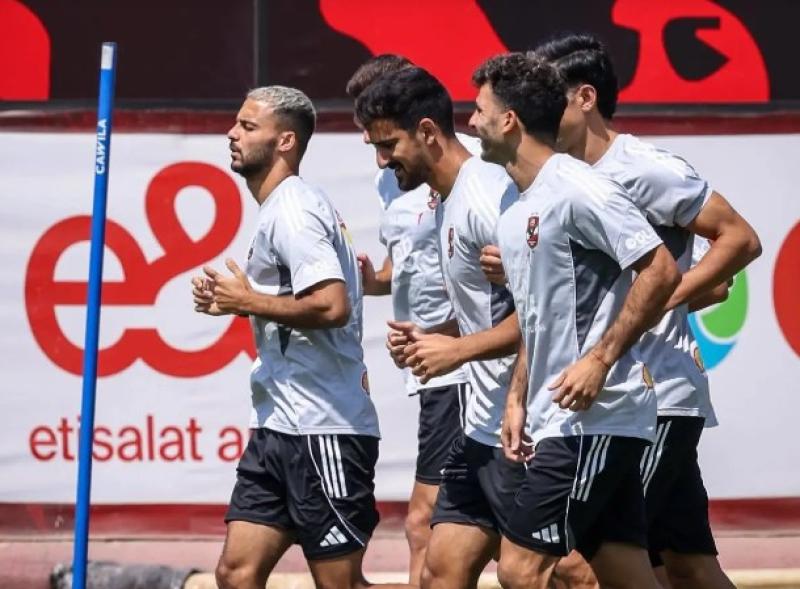 كواليس مران الأهلي استعدادًا لمواجهة مودرن سبورت في دوري نايل