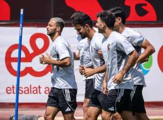 كواليس مران الأهلي استعدادًا لمواجهة مودرن سبورت في دوري نايل